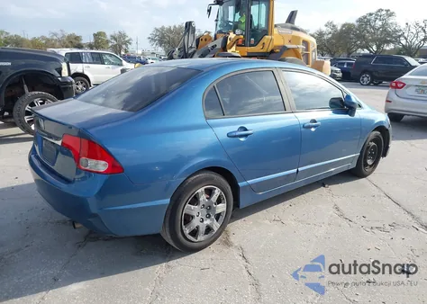 2011 Honda Civic Lx from USA, damaged, VIN 19XFA1F52BE038890